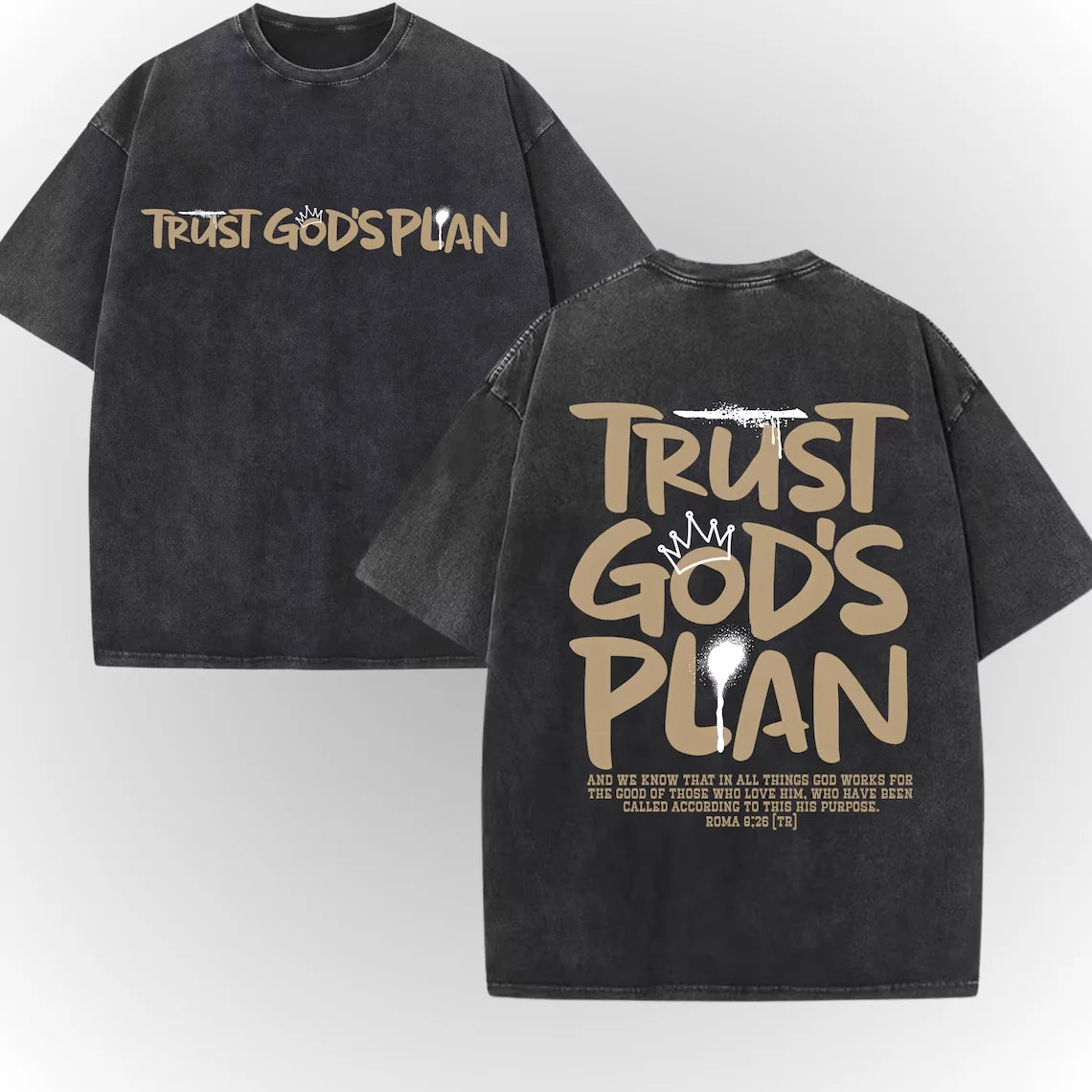 God's Plan Vintage Washed T-Shirt