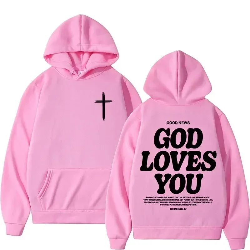 GOD LOVES YOU Hoodie Collection