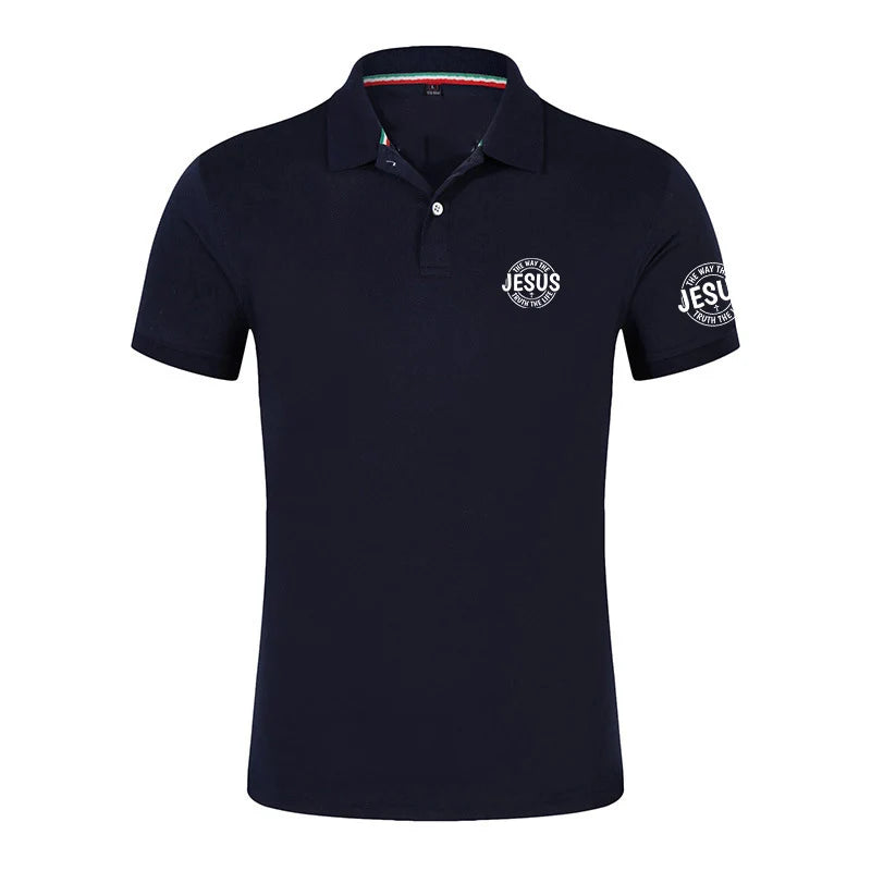 Jesus — The Way, The Truth, The Life Polo Sport Shirt