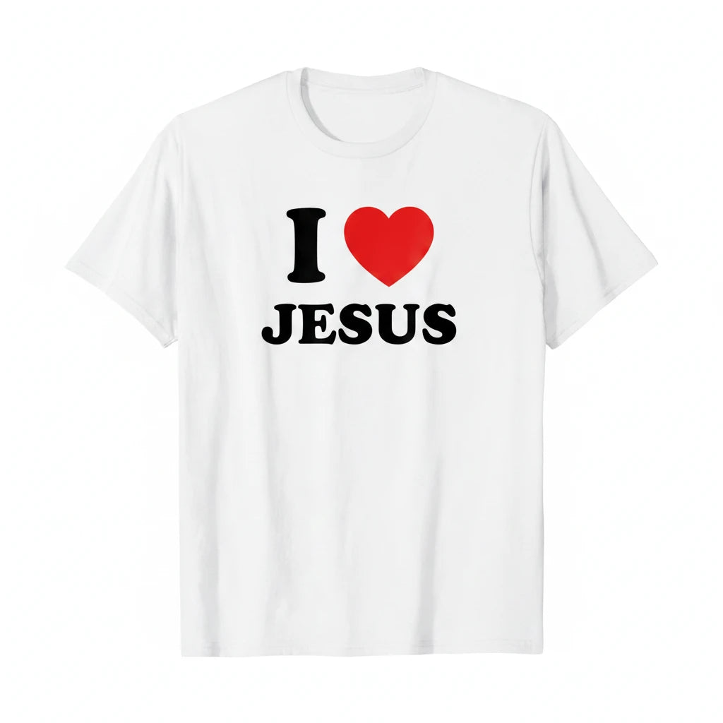 I Love Jesus Graphic T-Shirt Collection
