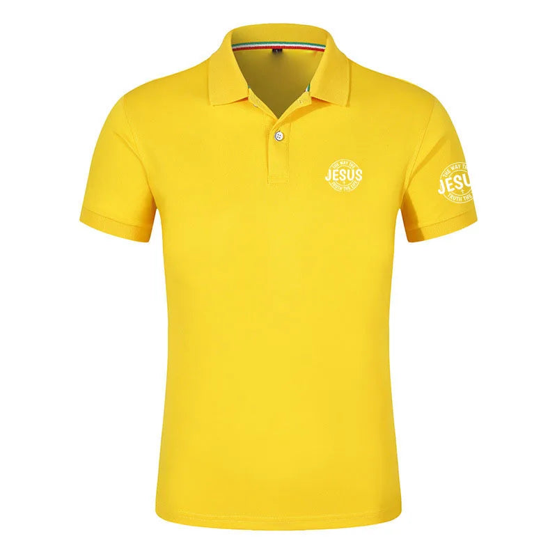 Jesus — The Way, The Truth, The Life Polo Sport Shirt