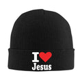 I Love Jesus Knit Beanie