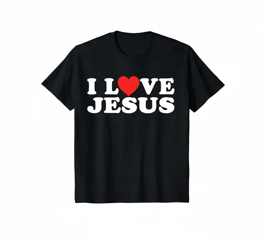 I Love Jesus Graphic T-Shirt Collection