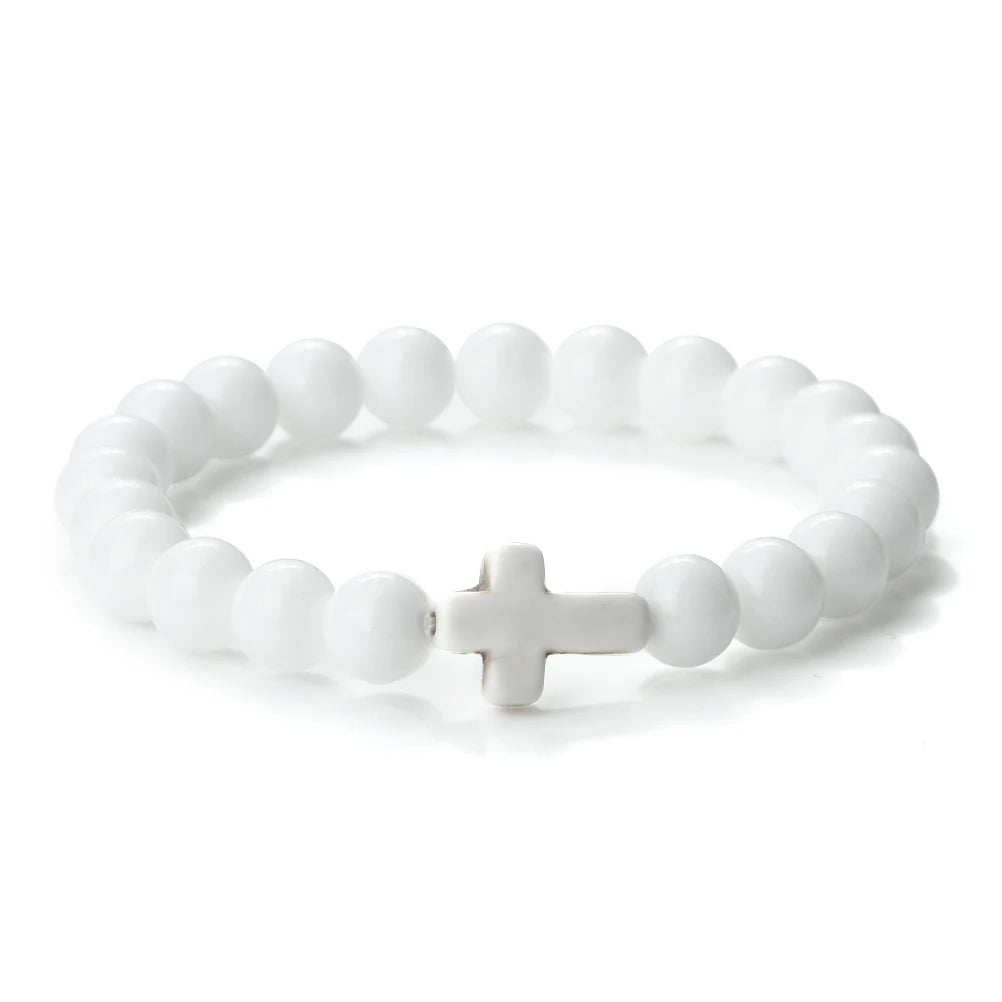 Natural Stone Onyx Beaded Bracelet Collection