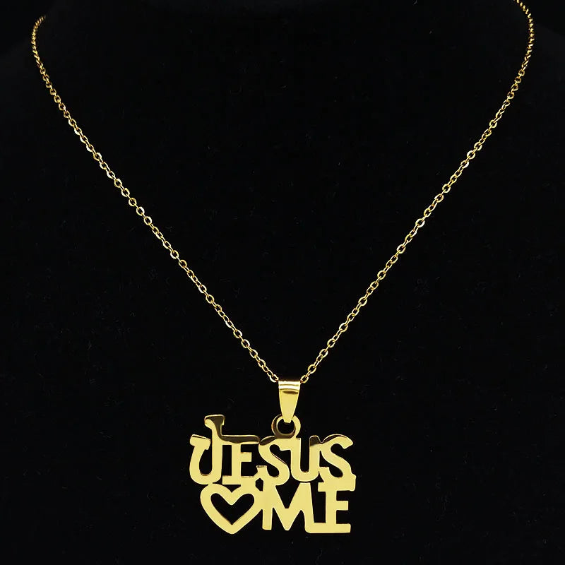 JESUS LOVES ME Necklace