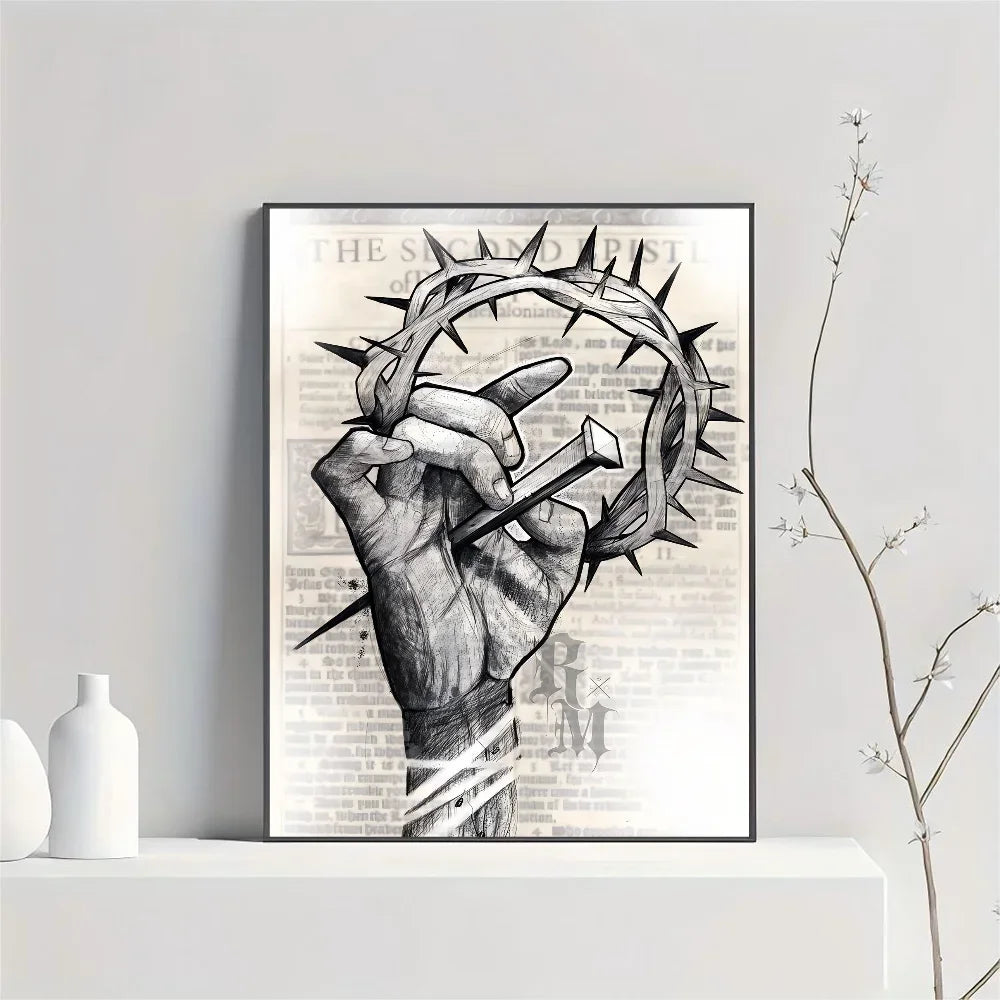 By His Wounds We Are Healed Canvas Poster Collection