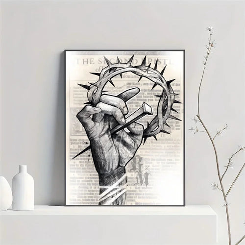 By His Wounds We Are Healed Canvas Poster Collection