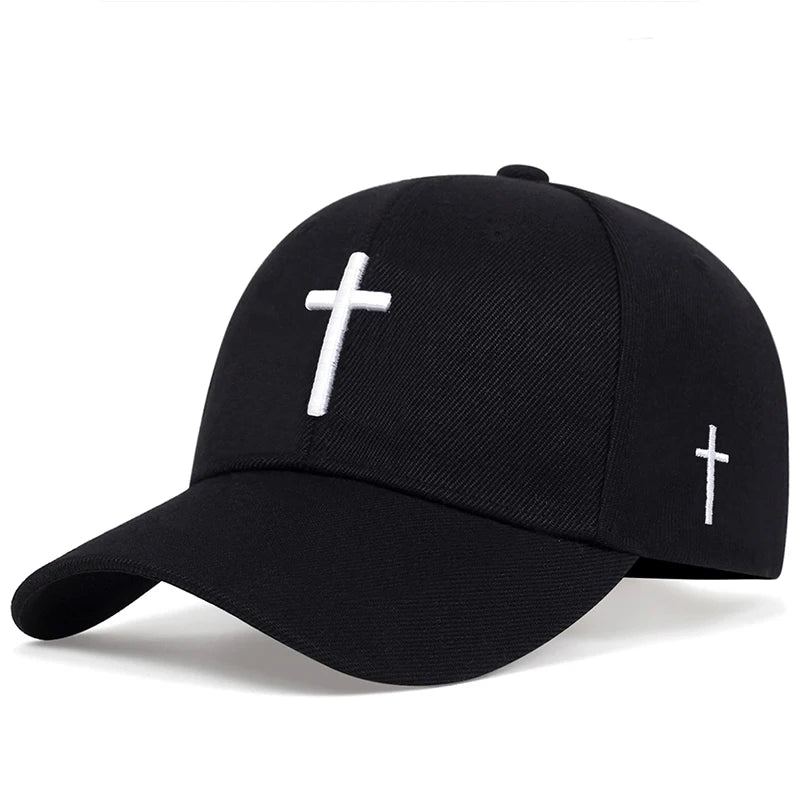 Cross Embroidery Baseball Cap
