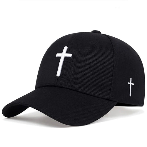 Cross Embroidery Baseball Cap