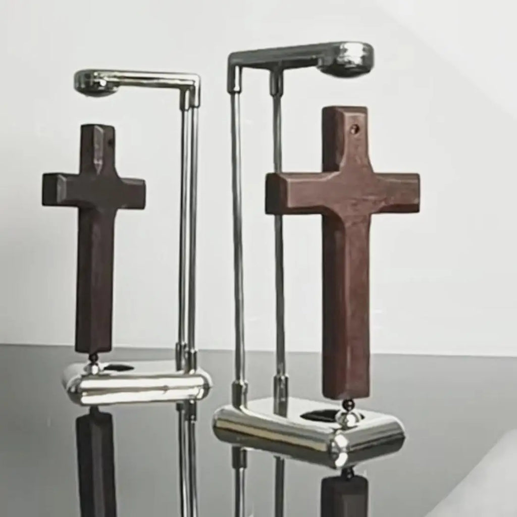 Magnetic Floating Cross Desk Ornament