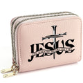 JESUS The Way The Truth The Life leather accordion wallet Collection