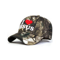 I Love Jesus Camo Cap