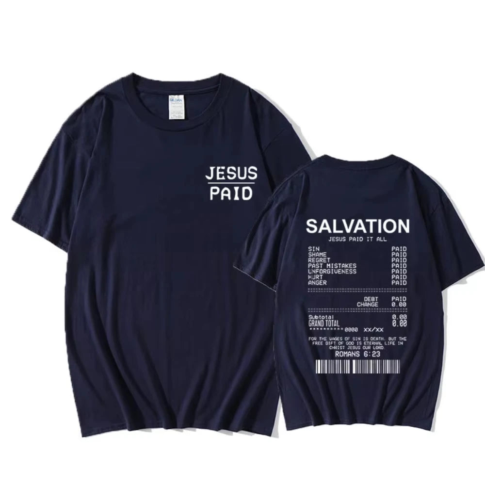 JESUS PAID Oversized T-Shirt Collection