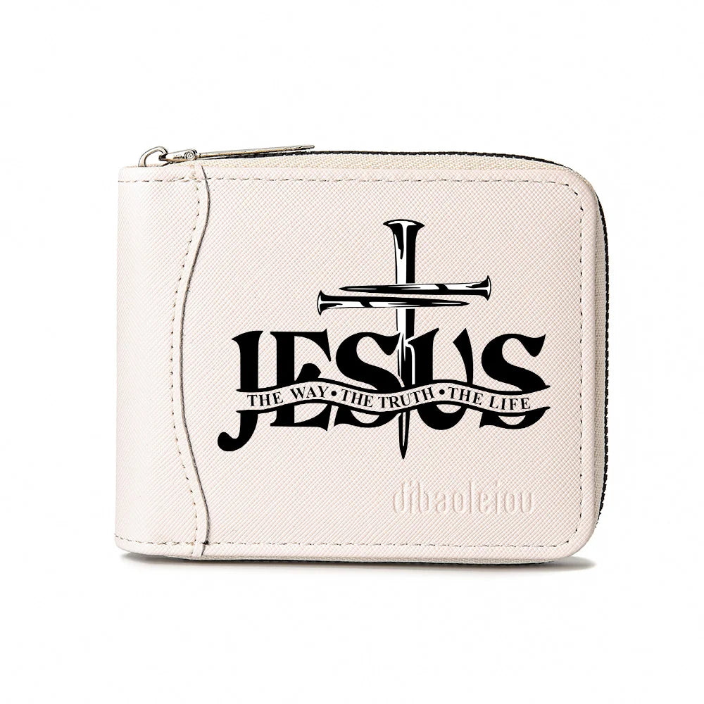 JESUS Short Purse Wallet