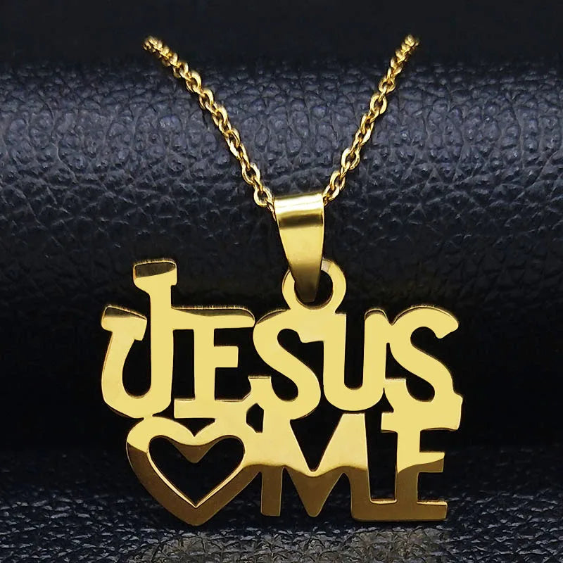 JESUS LOVES ME Necklace