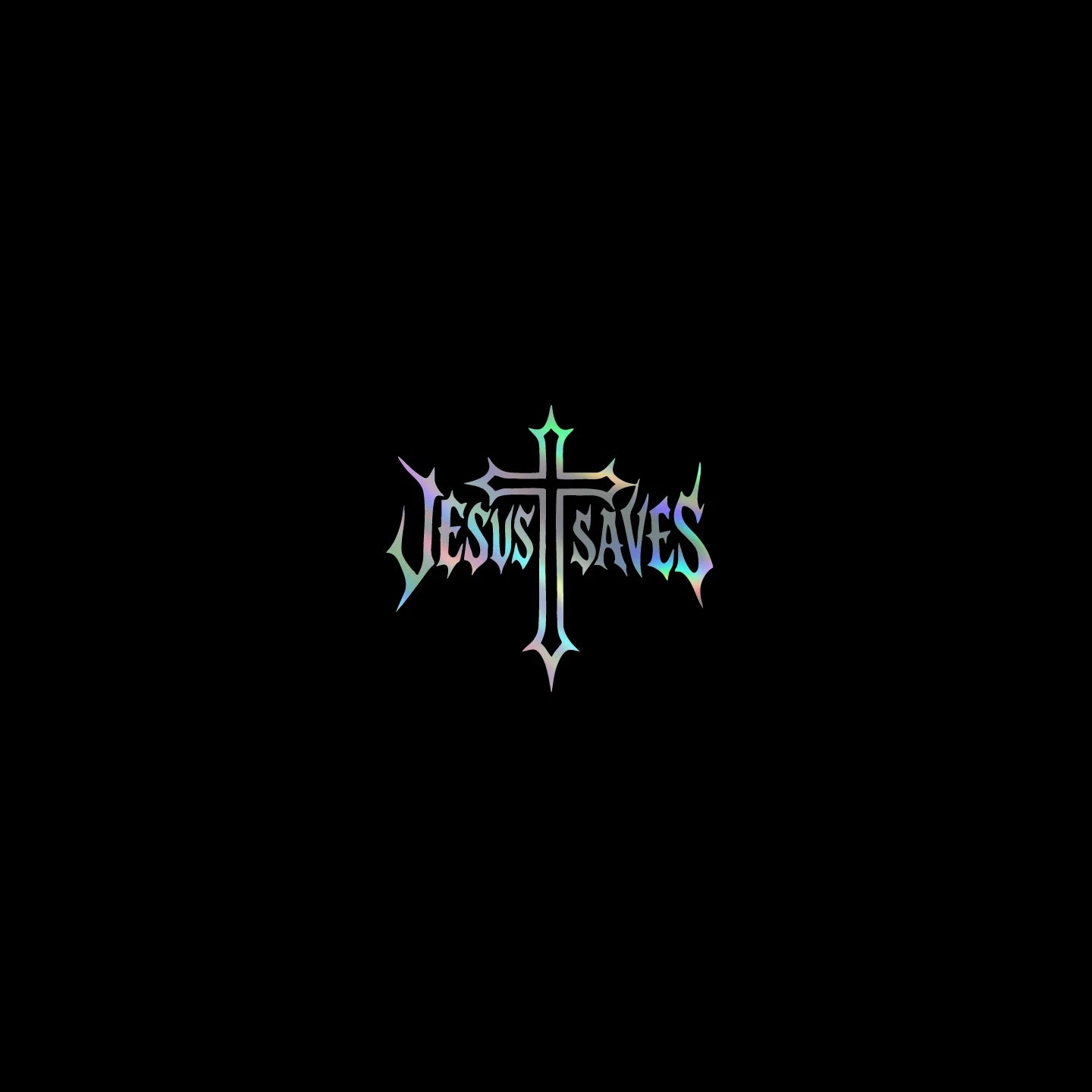Jesus Saves Car Sticker