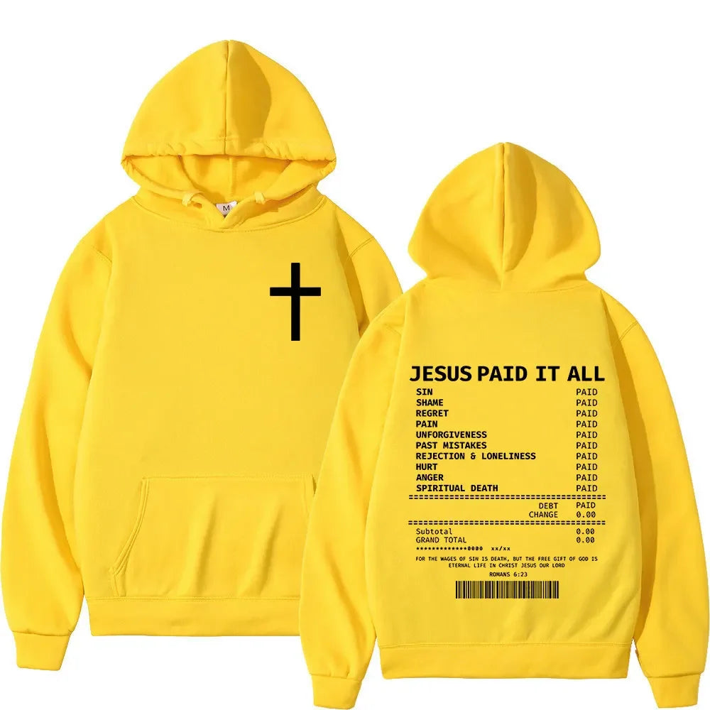 JESUS PAID IT ALL Hoodie Collection