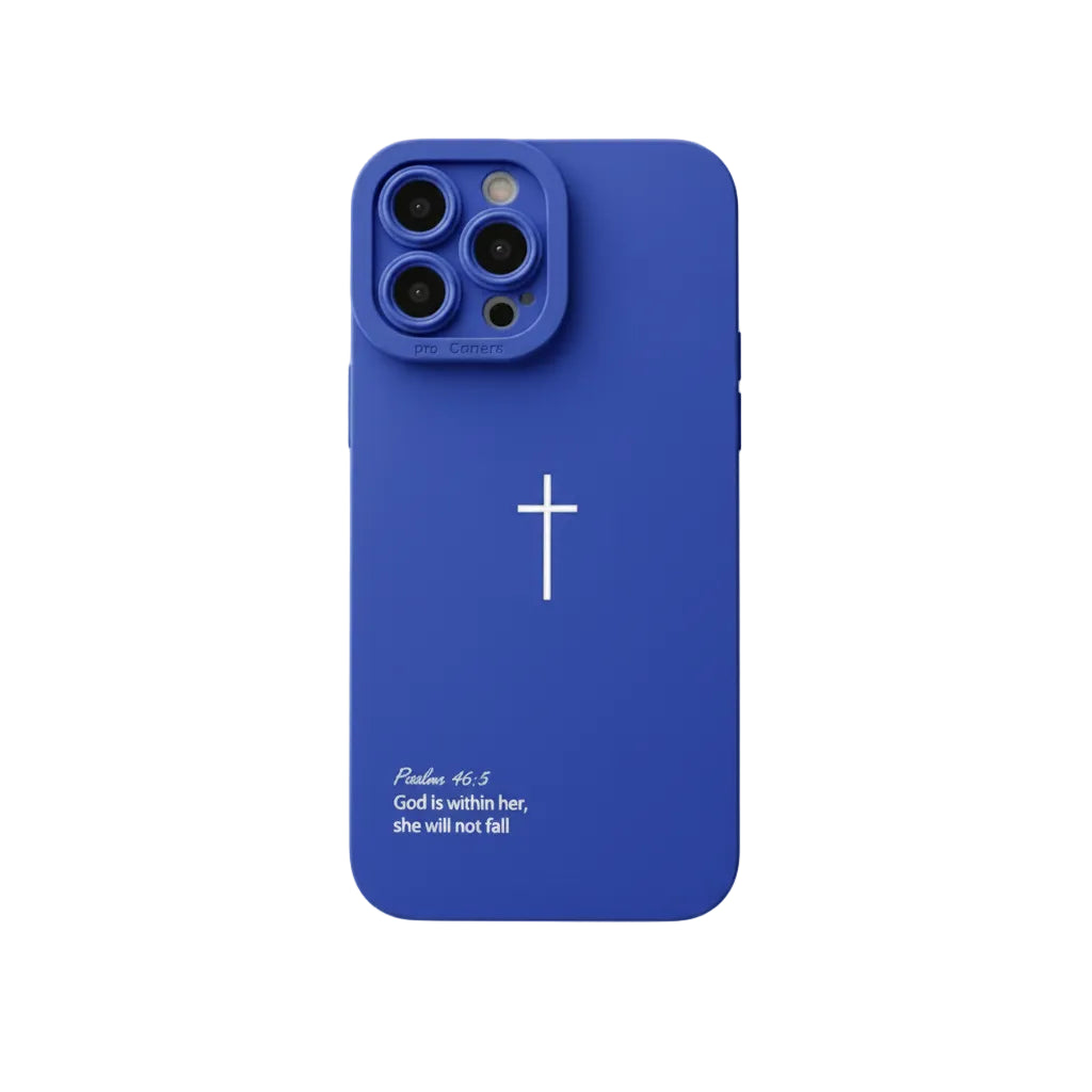 God is Within Her Cross iPhone Case