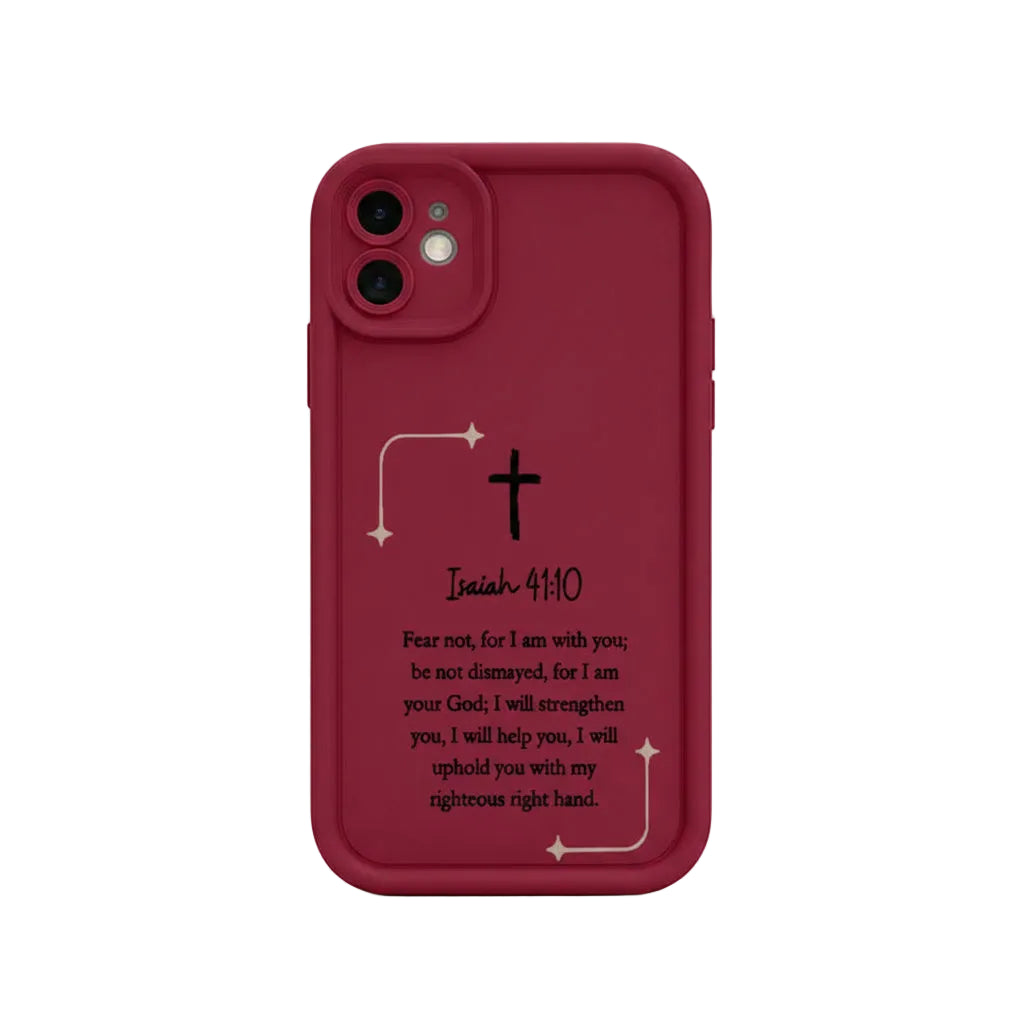 Isaiah 41:10 iPhone Case