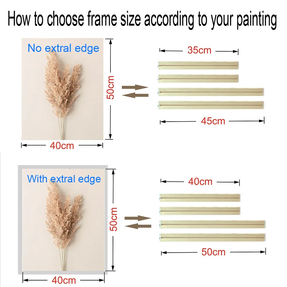 Wood Canvas Stretcher Frame Kit