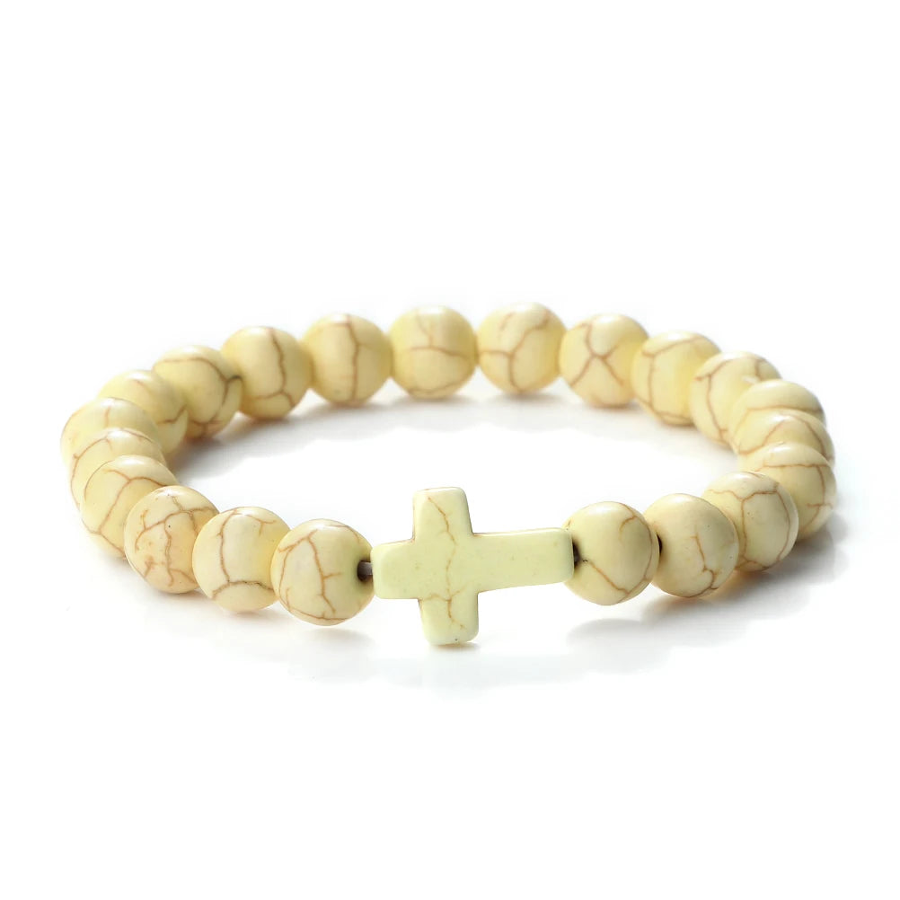 Natural Stone Onyx Beaded Bracelet Collection