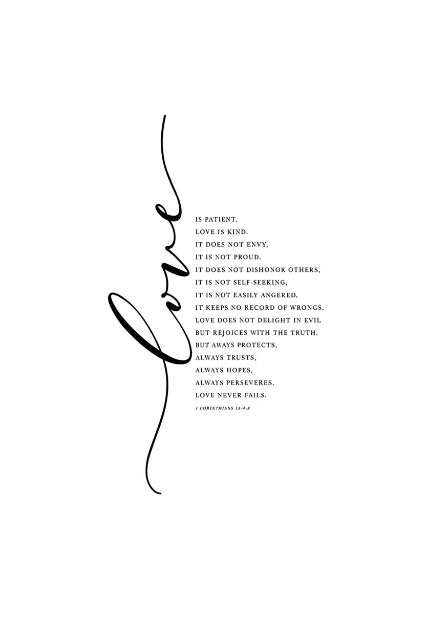 God's Word Scripture Canvas Posters
