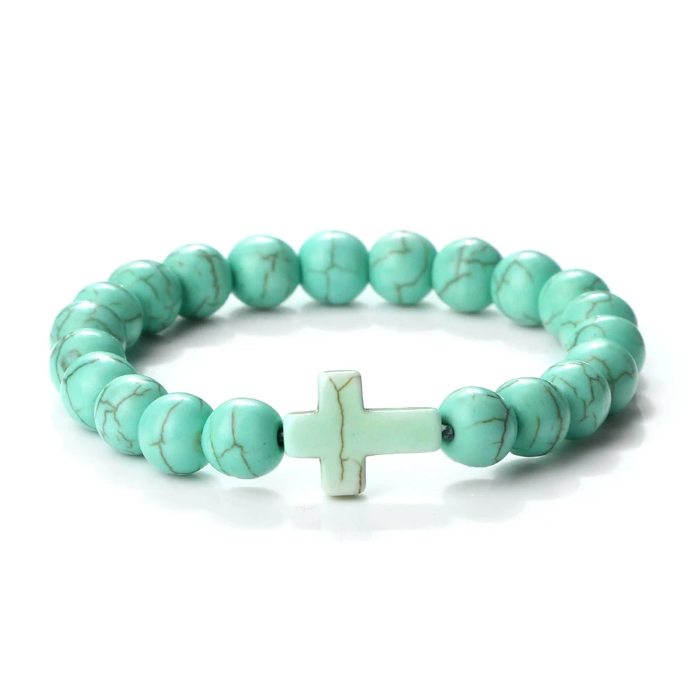 Natural Stone Onyx Beaded Bracelet Collection
