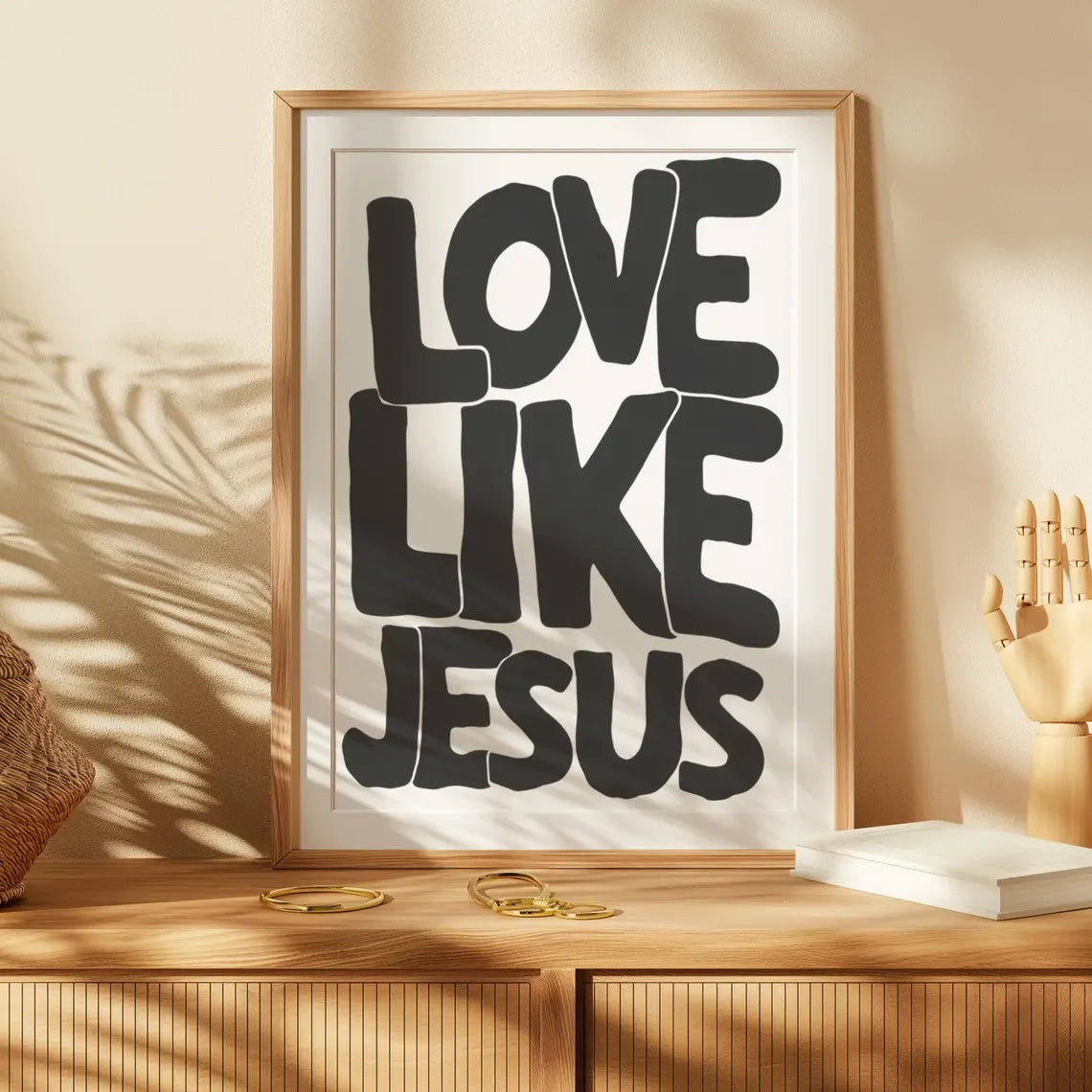 Love Like Jesus Canvas Poster Collection