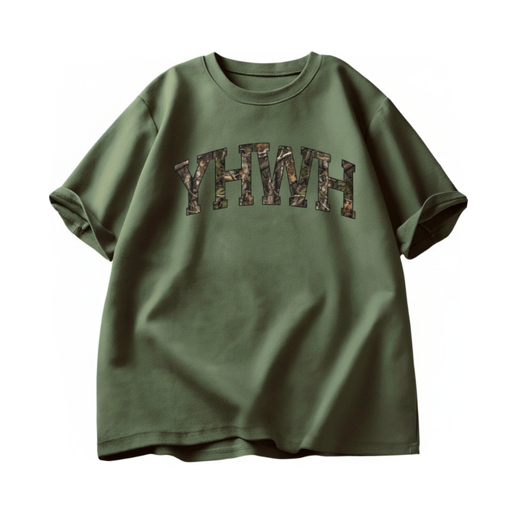 Camo YHWH Oversized T-shirt Collection
