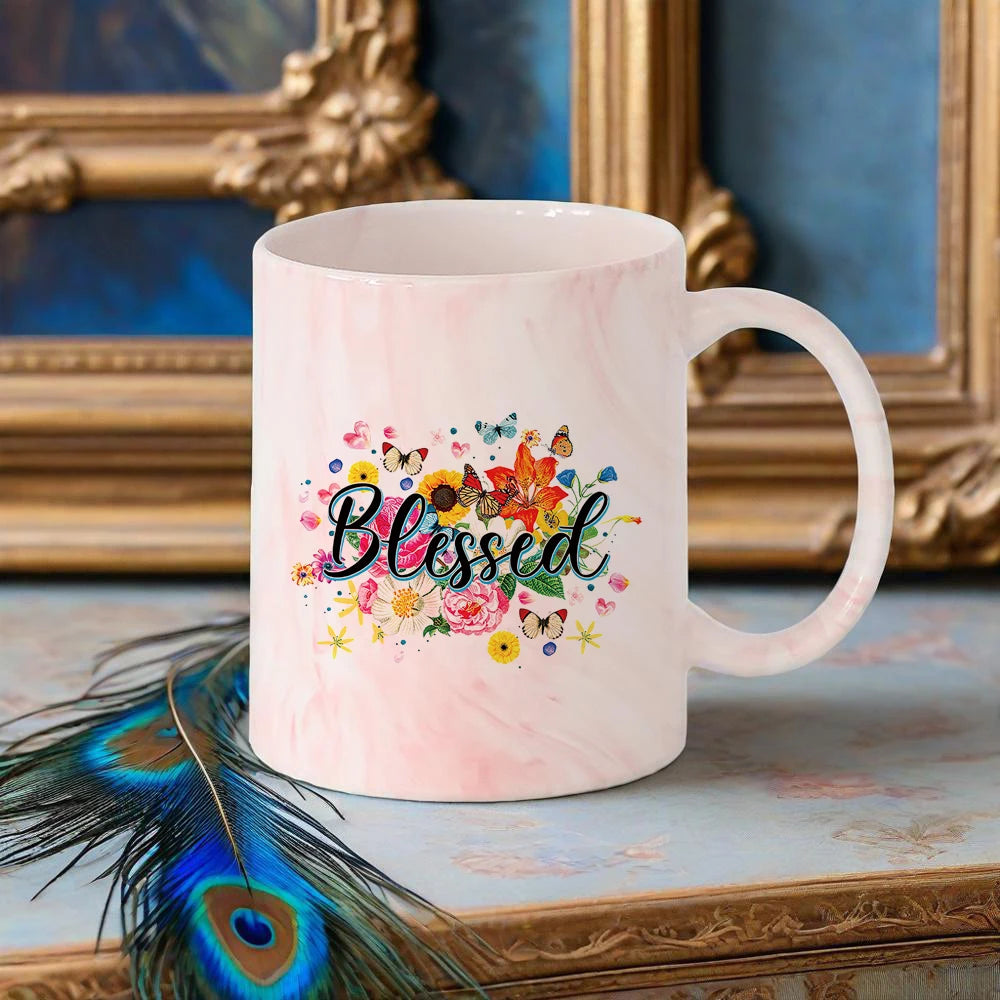 Colorful Ceramic Christian Mug Collection
