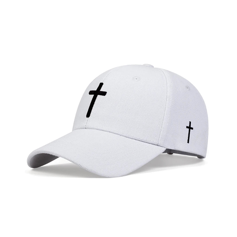 Cross Embroidery Baseball Cap