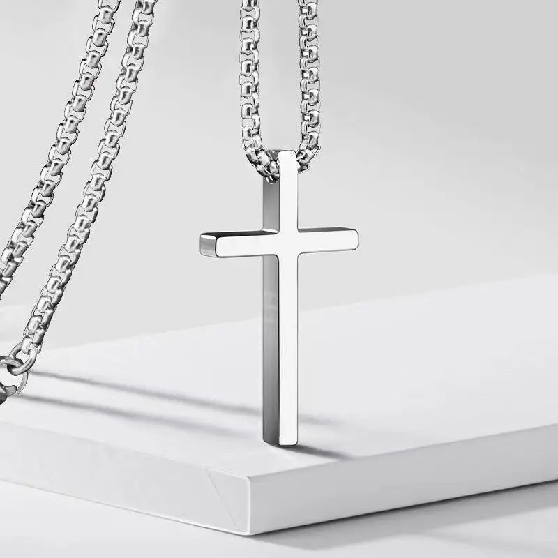 Stainless Steel Cross Necklace