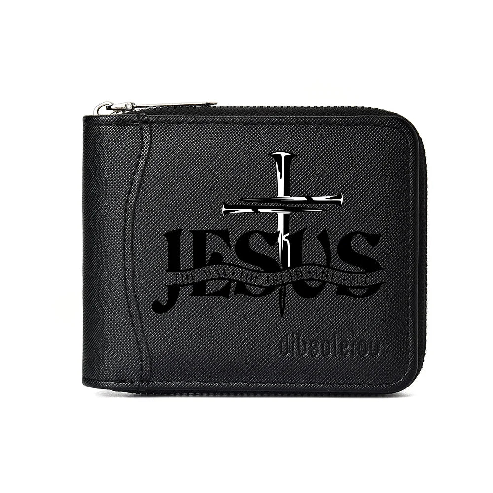 JESUS Short Purse Wallet