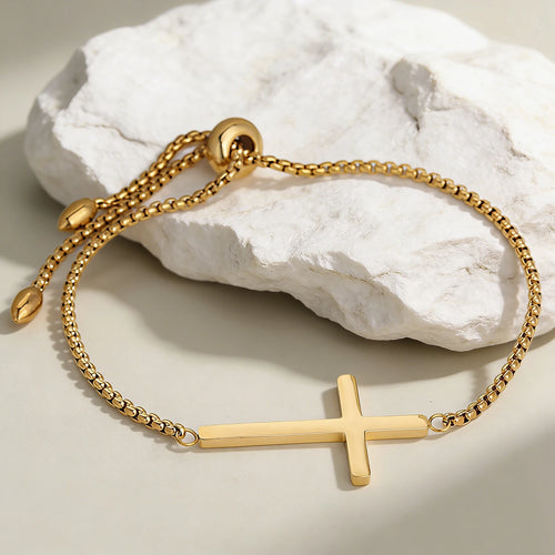 Cross Charm Bracelet
