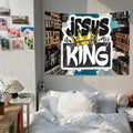 Jesus Is My King Tapestry