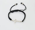 Hollow Cross Woven Rope Bracelet