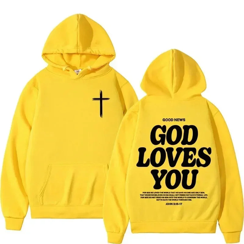 GOD LOVES YOU Hoodie Collection