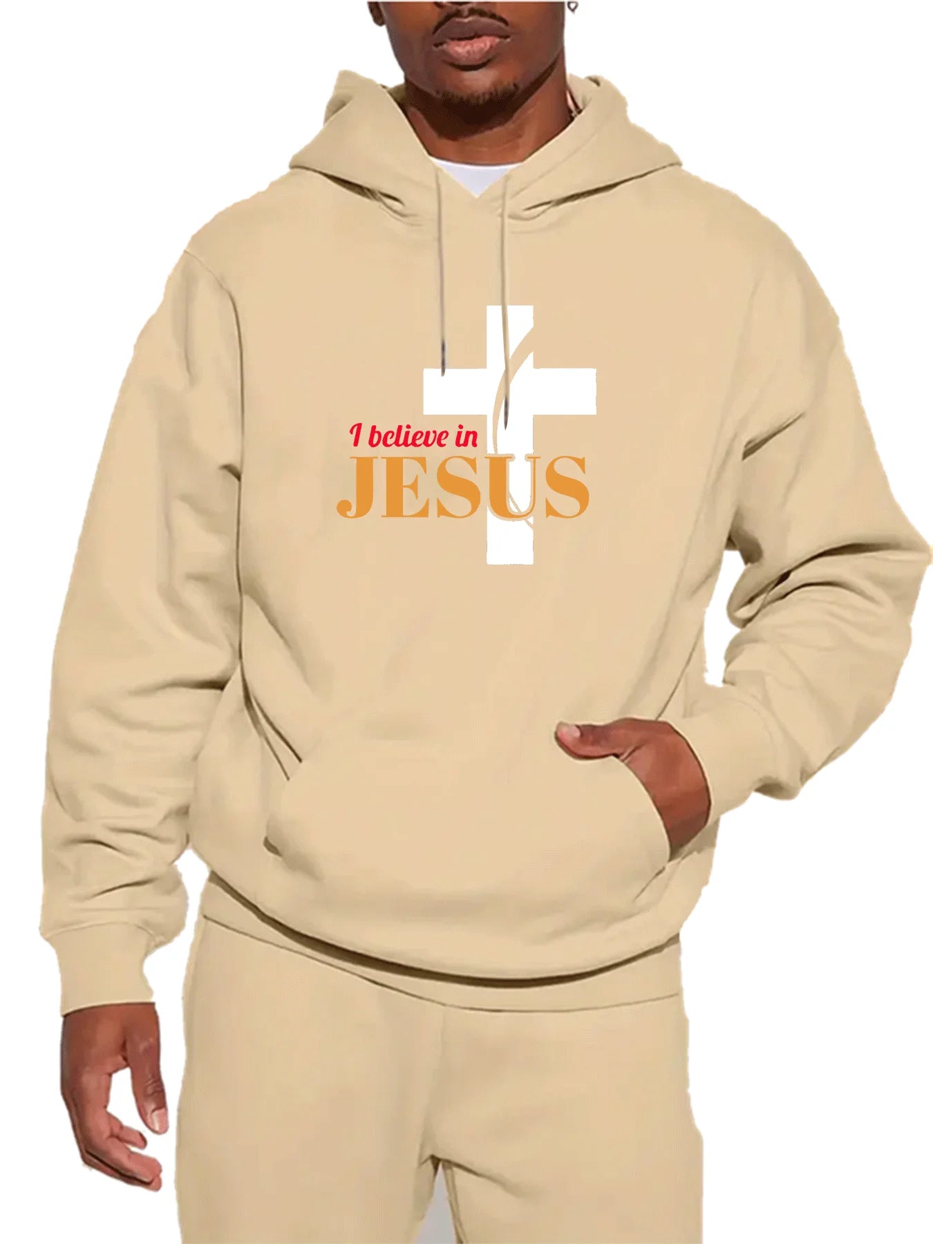 I Believe in Jesus Cross Hoodie