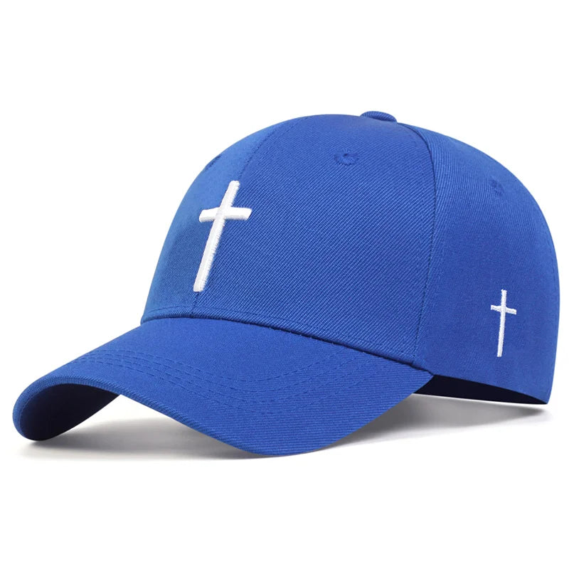 Cross Embroidery Baseball Cap