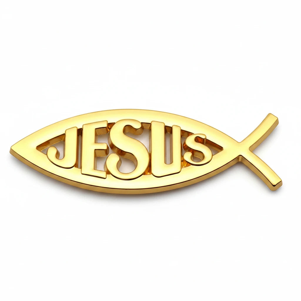 Ichthys 3D Metal Car Emblem