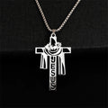 Crown of Thorns Jesus Cross Necklace