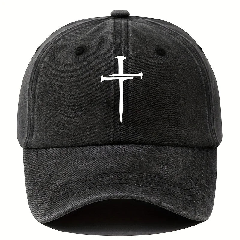 Nail Cross Vintage Dad Hat
