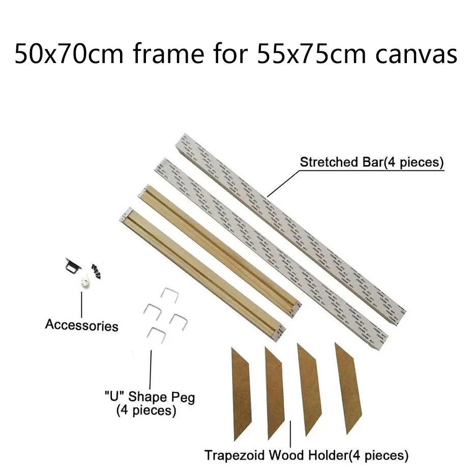 Wood Canvas Stretcher Frame Kit
