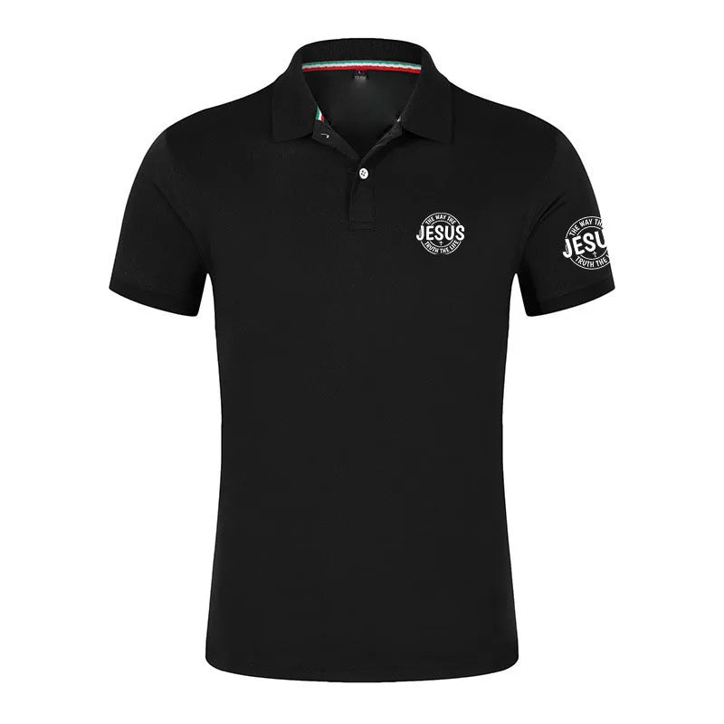 Jesus — The Way, The Truth, The Life Polo Sport Shirt