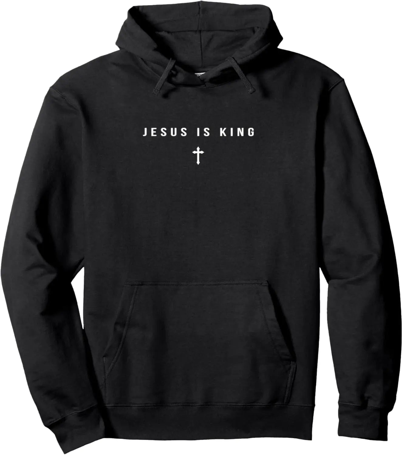 Jesus Is King Minimalist Hoodie