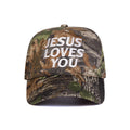 Jesus Loves You Embroidered Baseball Cap