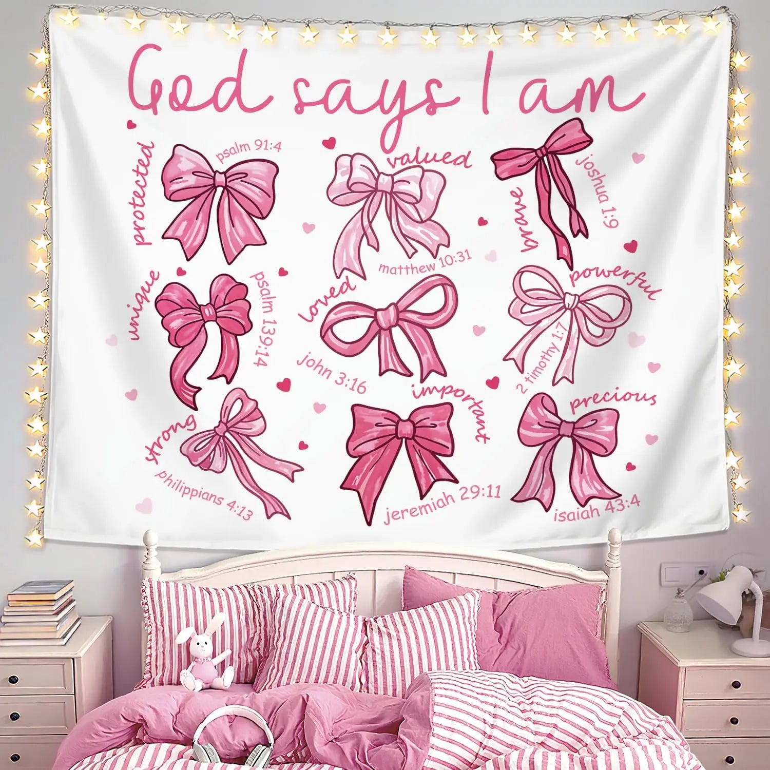 Daughter of Christ Coquette Tapestry Collection