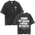 SAVED BY GRACE Washed T-Shirt