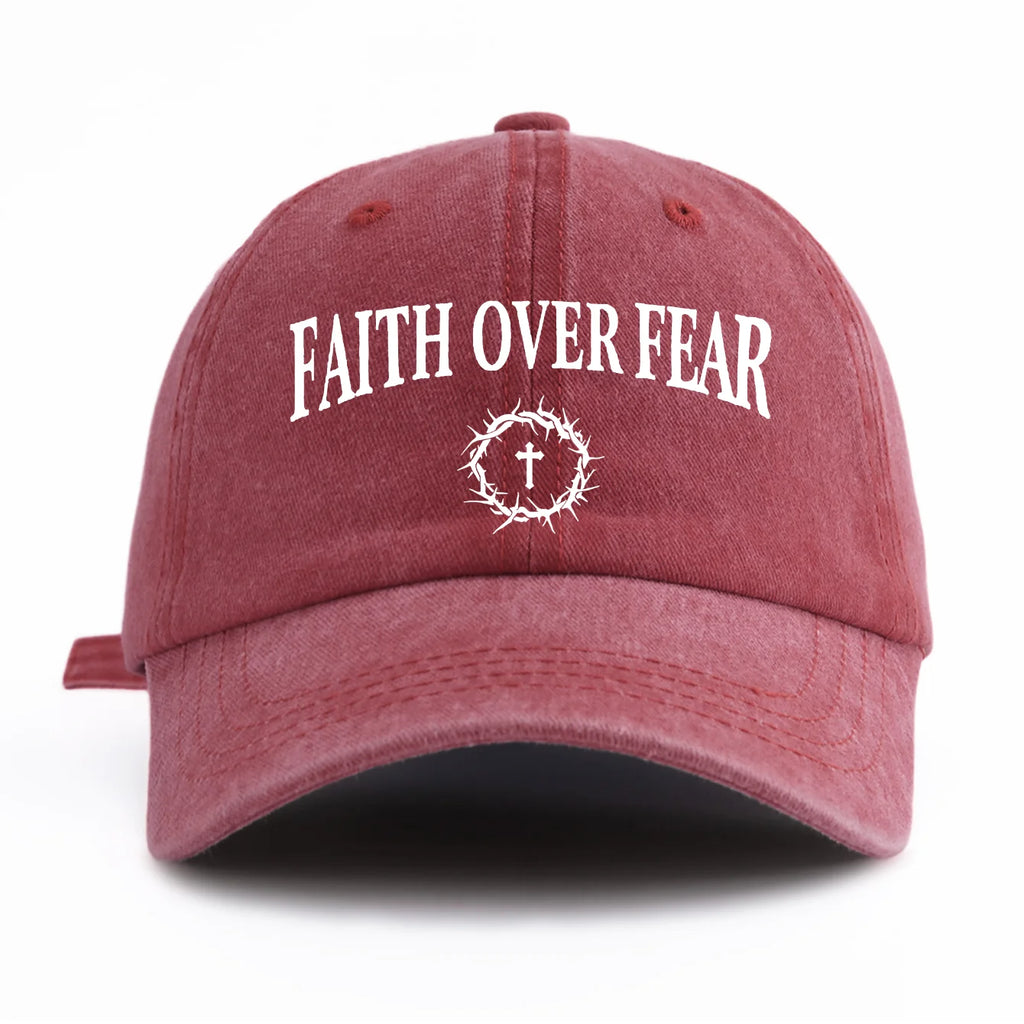 Faith Over Fear Dad Hat