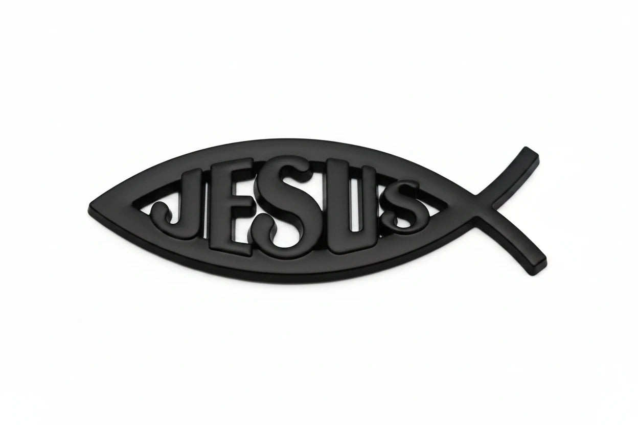 Ichthys 3D Metal Car Emblem